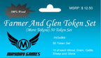 Farmer And Glen (Glen More) Wooden Token Set (50 wooden tokens)