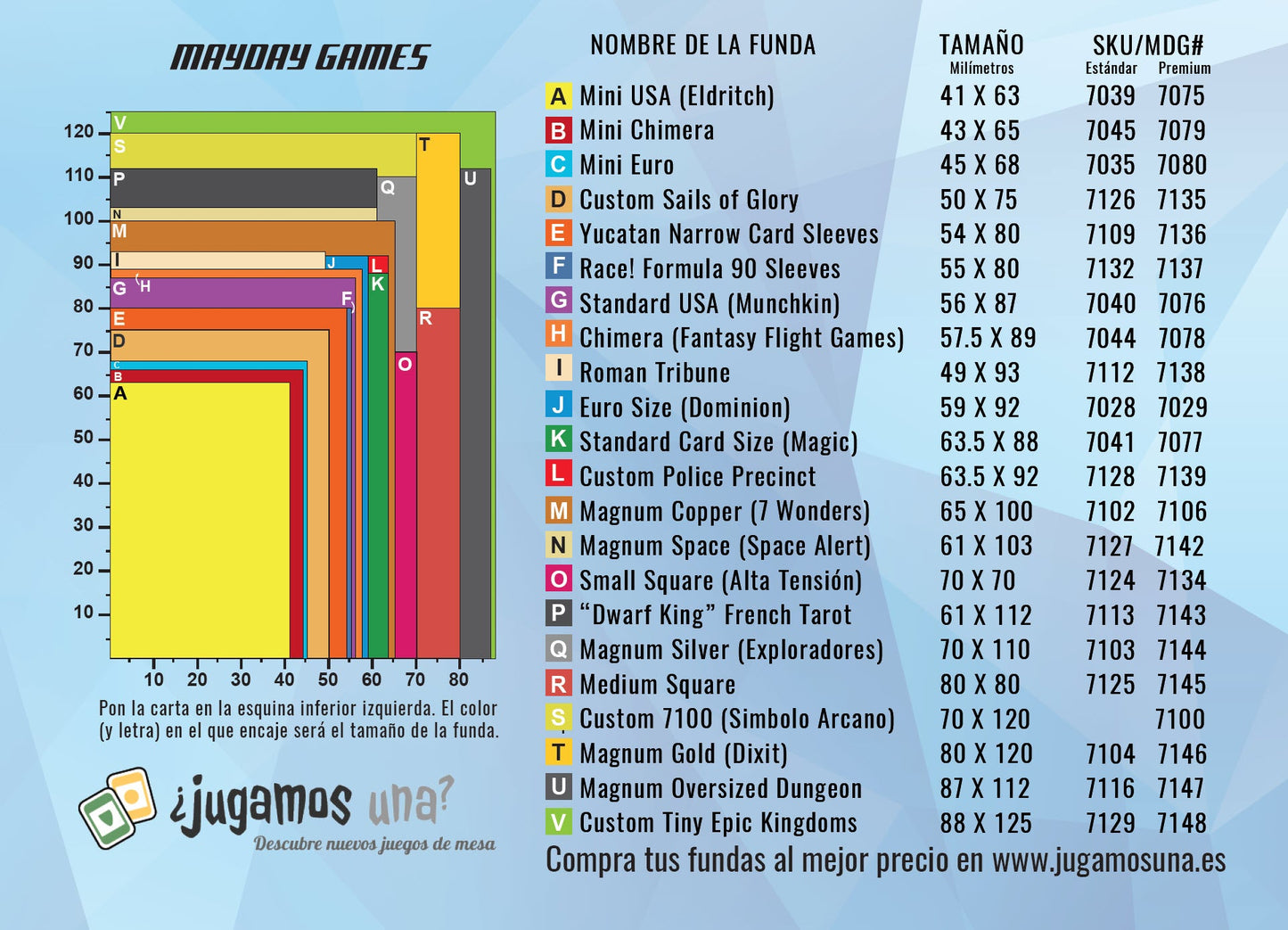 Mayday Games Sleeve Finder