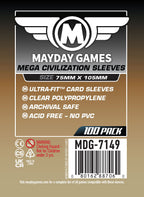 "Mega Civilization" Compatible Card Sleeves (75x105mm)