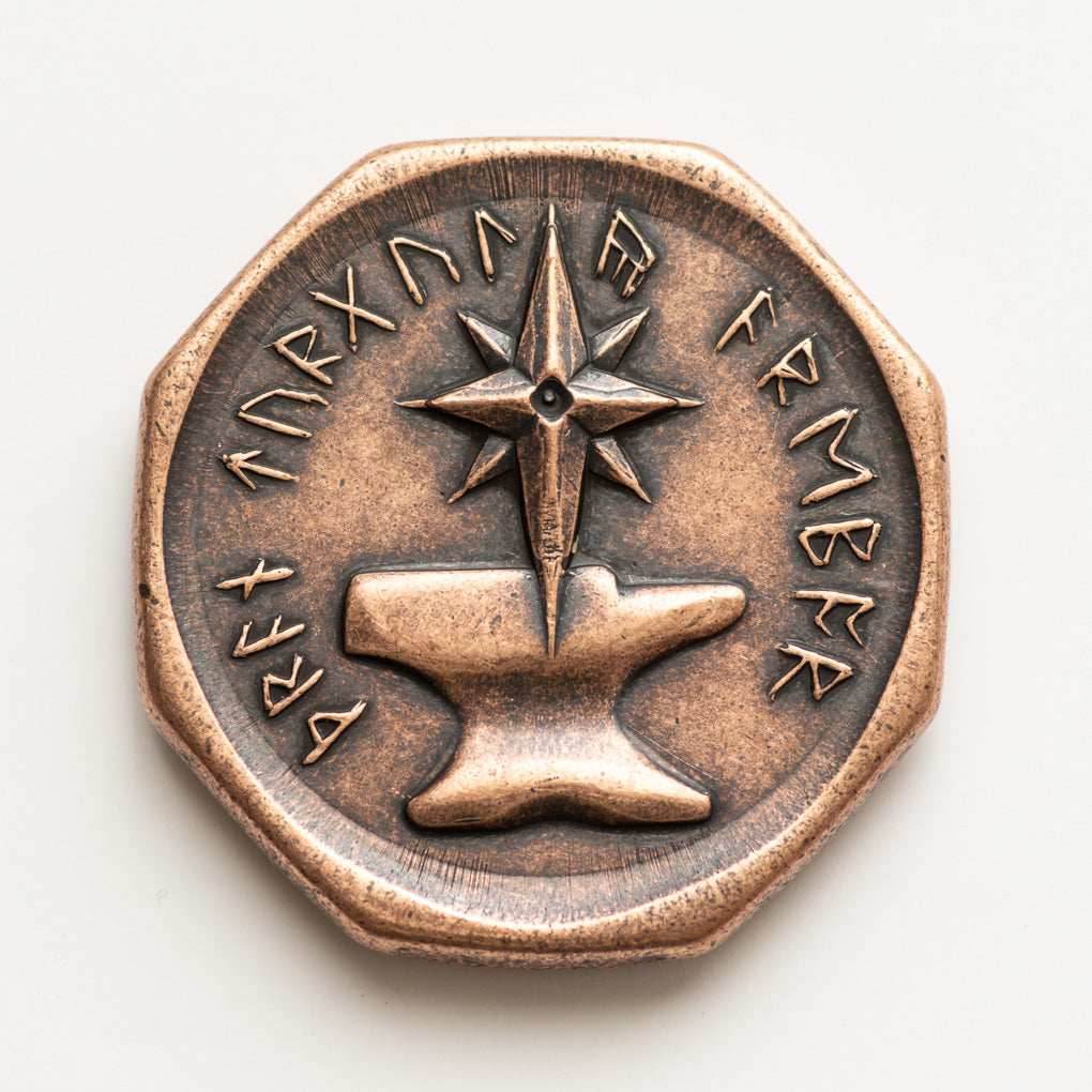 Axe of Thrain Copper Coin - 