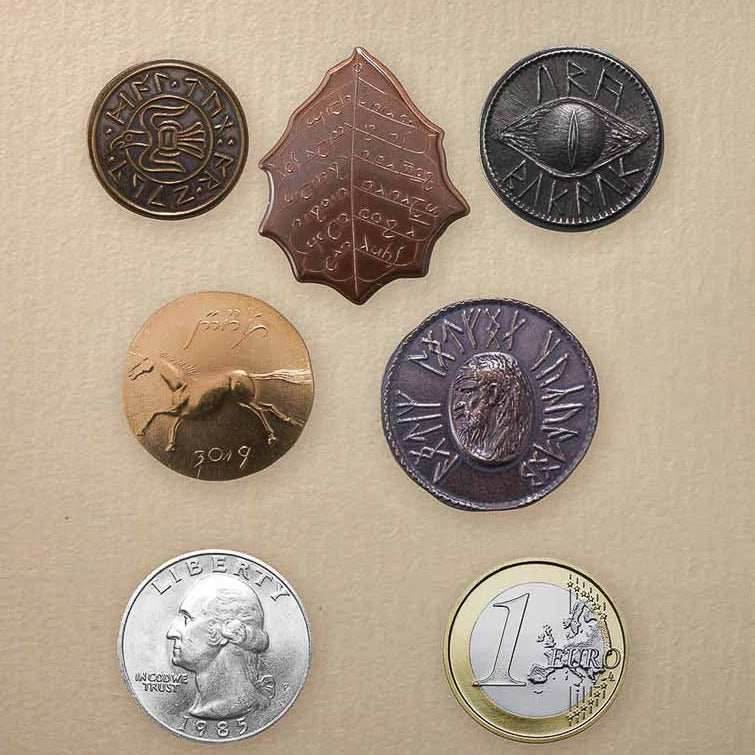 The Lord of the Rings™ Set #1 - Middle-earth Set of Five Coins - 