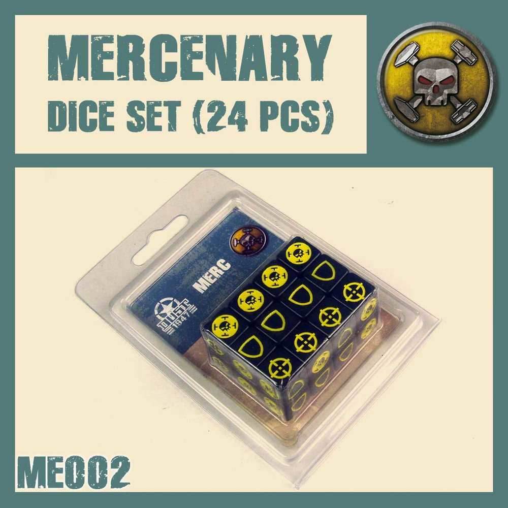 DUST 1947: Mercenary Dice Set (24) - 