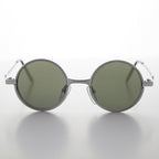 Round Metal Punk Hippie Vintage Steampunk Sunglass - Merlin 1
