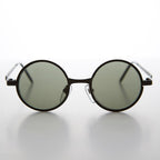 Round Metal Punk Hippie Vintage Steampunk Sunglass - Merlin 1