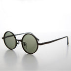 Round Metal Punk Hippie Vintage Steampunk Sunglass - Merlin 1