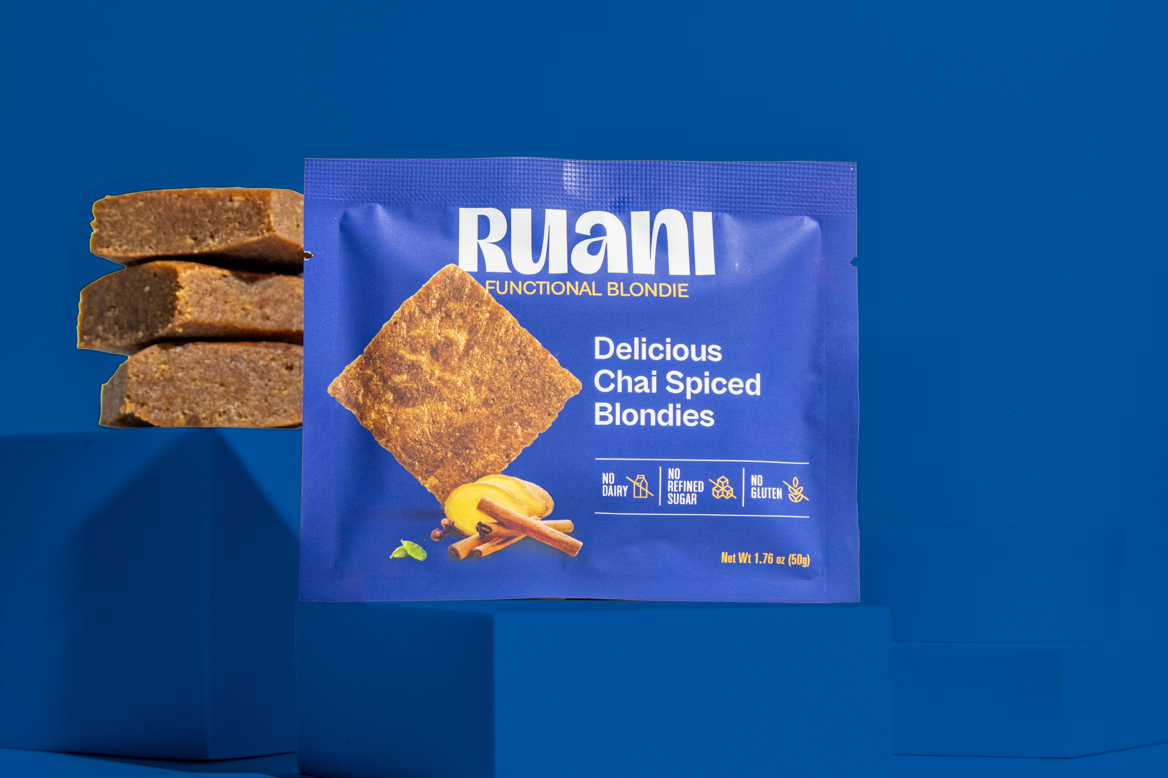 6 Pack Delicious Chai Spiced Blondie