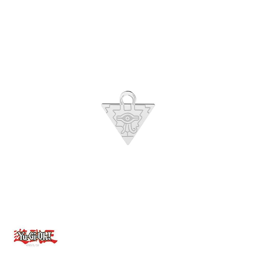 Yu-Gi-Oh!™ Millennium Puzzle Stud Earrings - Chrome / Pair