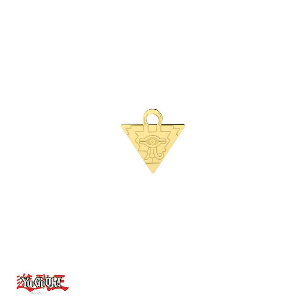 Yu-Gi-Oh!™ Millennium Puzzle Stud Earrings - Chrome / Pair