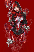 NYCC Hooded Red Head Red Full Suit Metal Comic