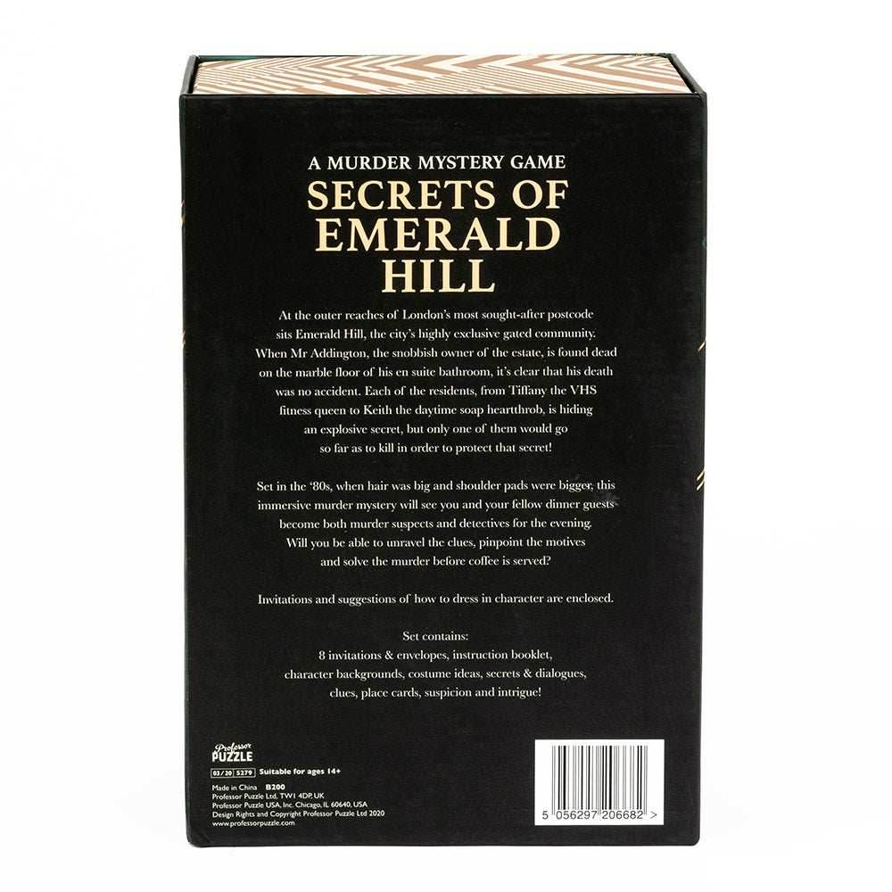 A Murder Mystery Game: Secrets of Emerald Hill - 