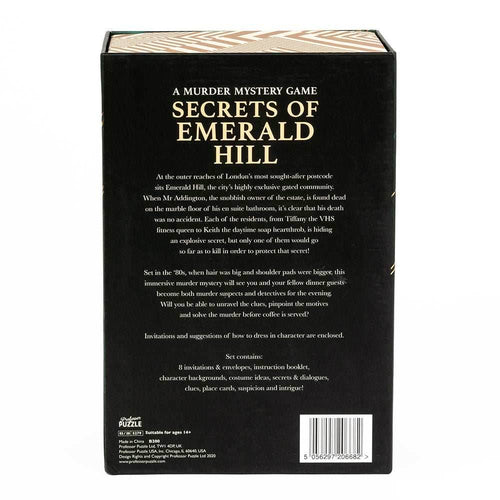 A Murder Mystery Game: Secrets of Emerald Hill - 