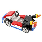 Mario Kart Red Super Mario Brothers Lego Compatible Minifigure Toys
