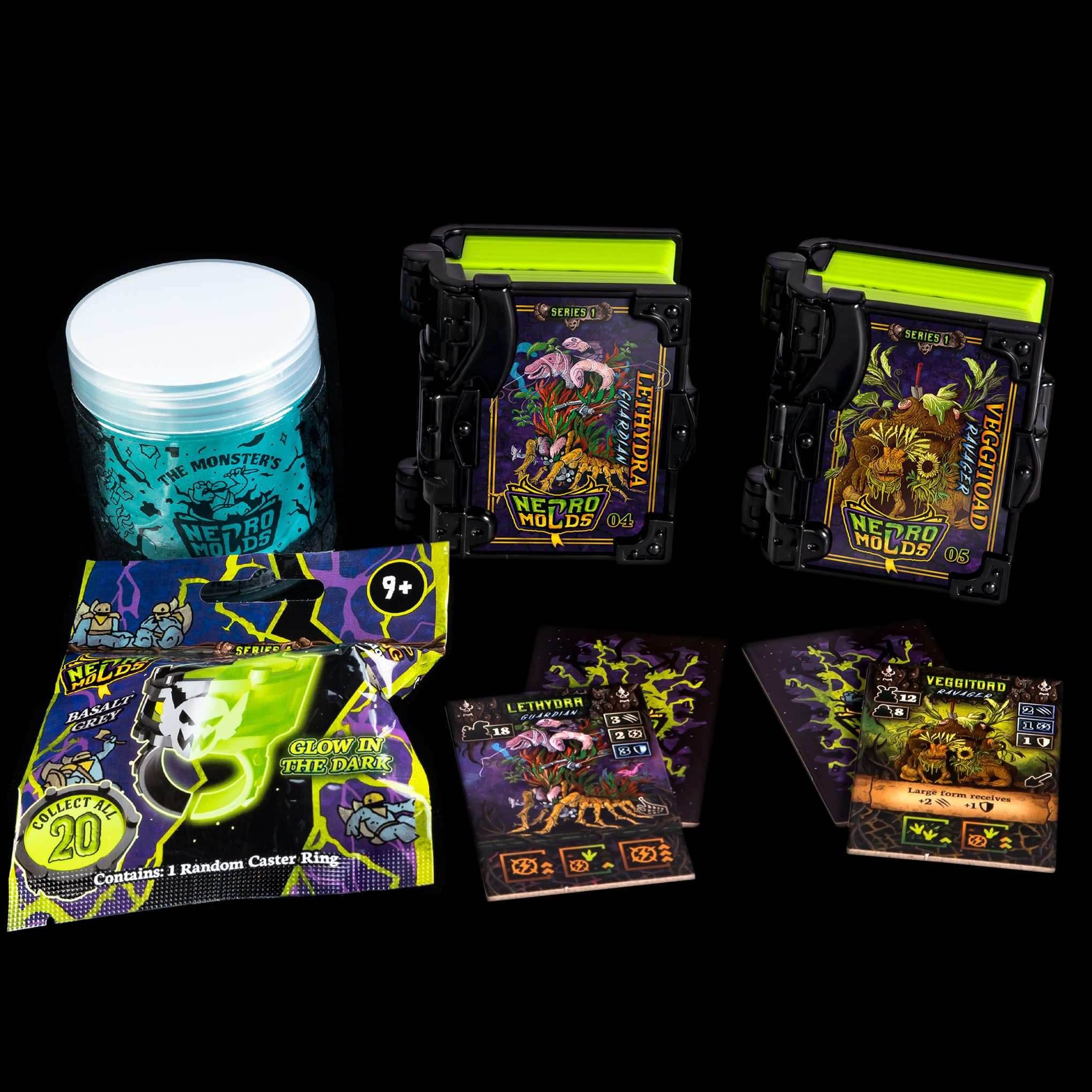 Necromolds: Monster Pack 1 - Veggitoad & Lethydra - 