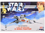 Skill 2 Snap Model Kit Luke Skywalker X-Wing Fighter "Star Wars: A New Hope" (1977) Movie 1/63 Scale Model by MPC