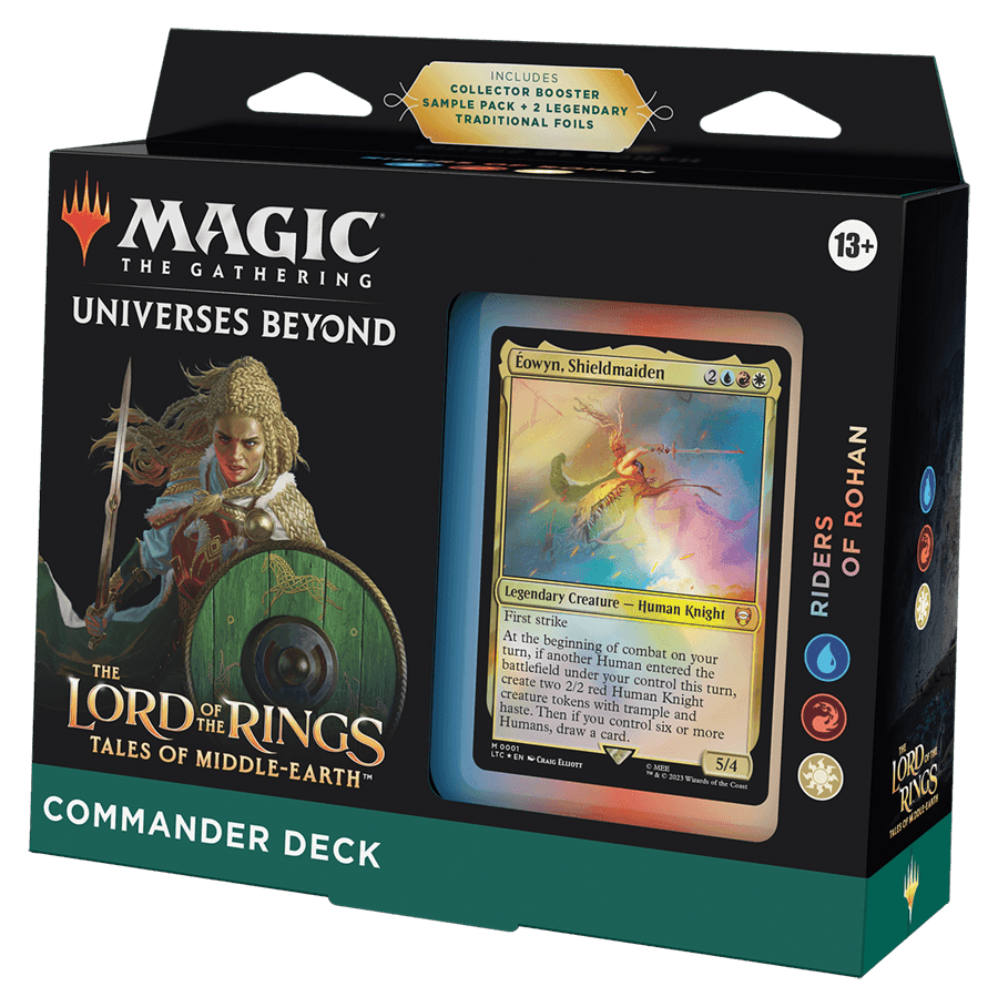 Magic: the Gathering - The Lord of the Rings -Tales of Middle-earth Commander Deck - Riders of Rohan - 