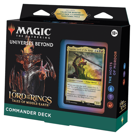 Magic: the Gathering - The Lord of the Rings -Tales of Middle-earth Commander Deck - The Hosts of Mordor - 