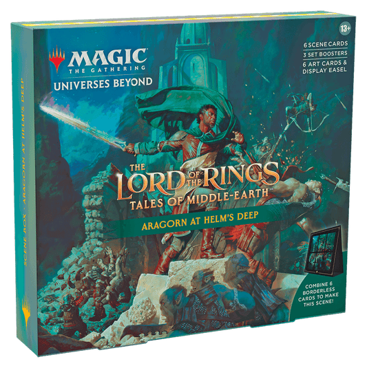 Magic: the Gathering - The Lord of the Rings -Tales of Middle-earth Scene Box - Aragorn at Helm's Deep - 