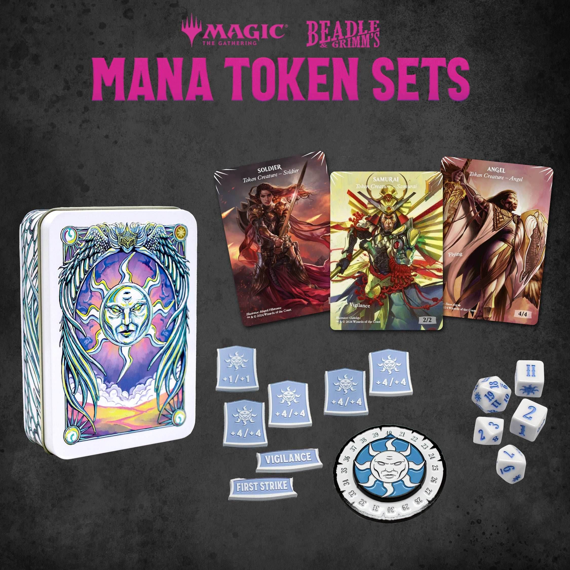 White Mana Token Set (MTG) - 