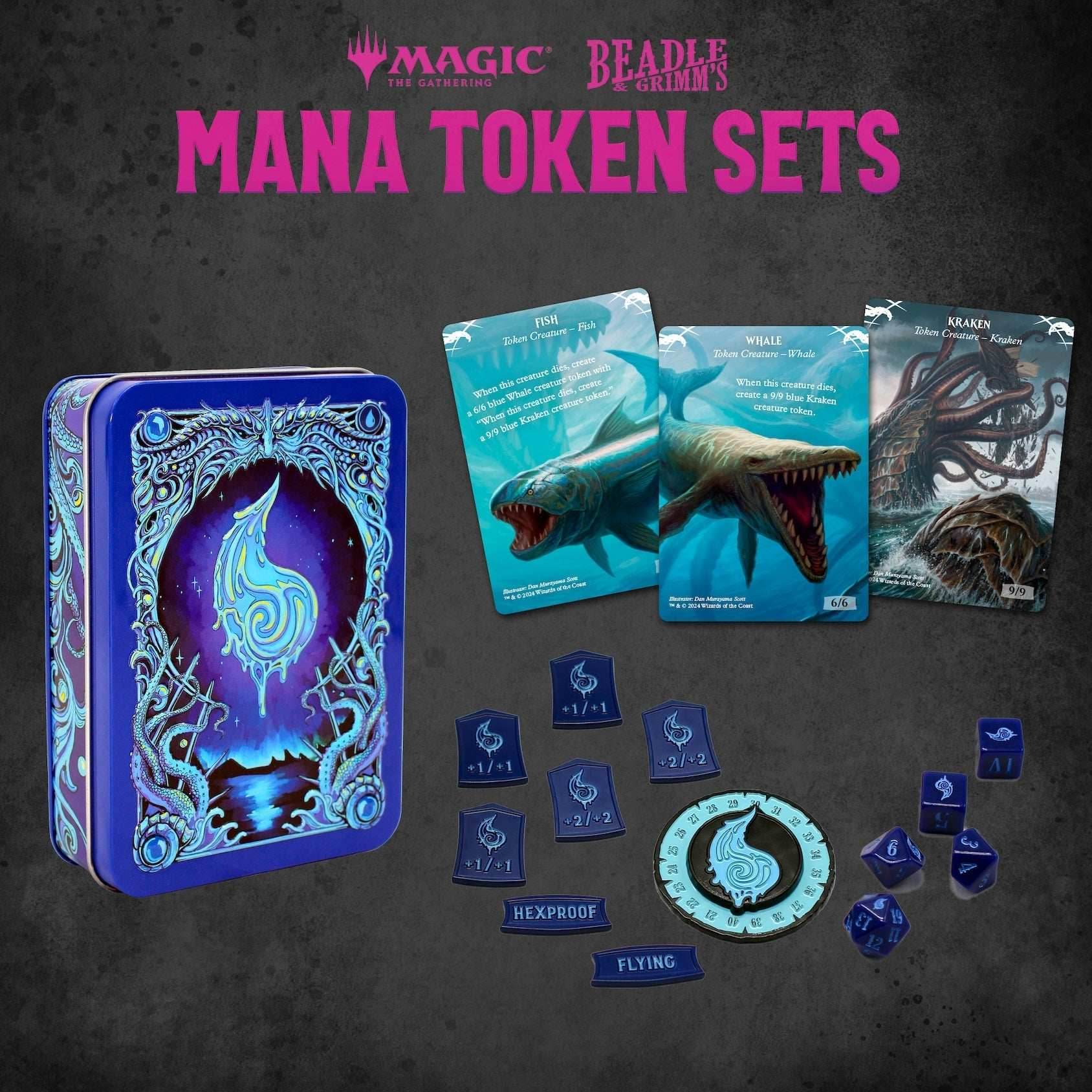 Blue Mana Token Set (MTG) - 
