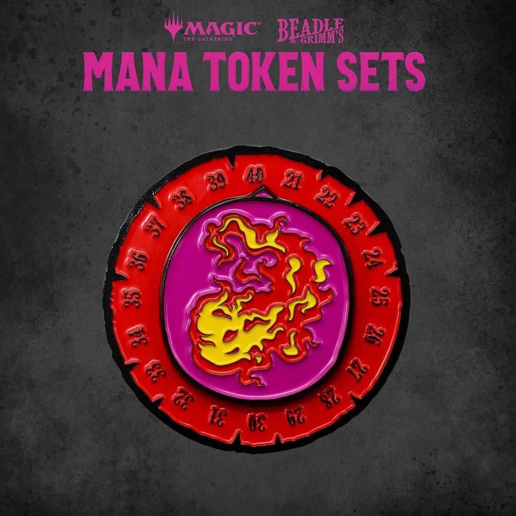 Red Mana Token Set (MTG) - 