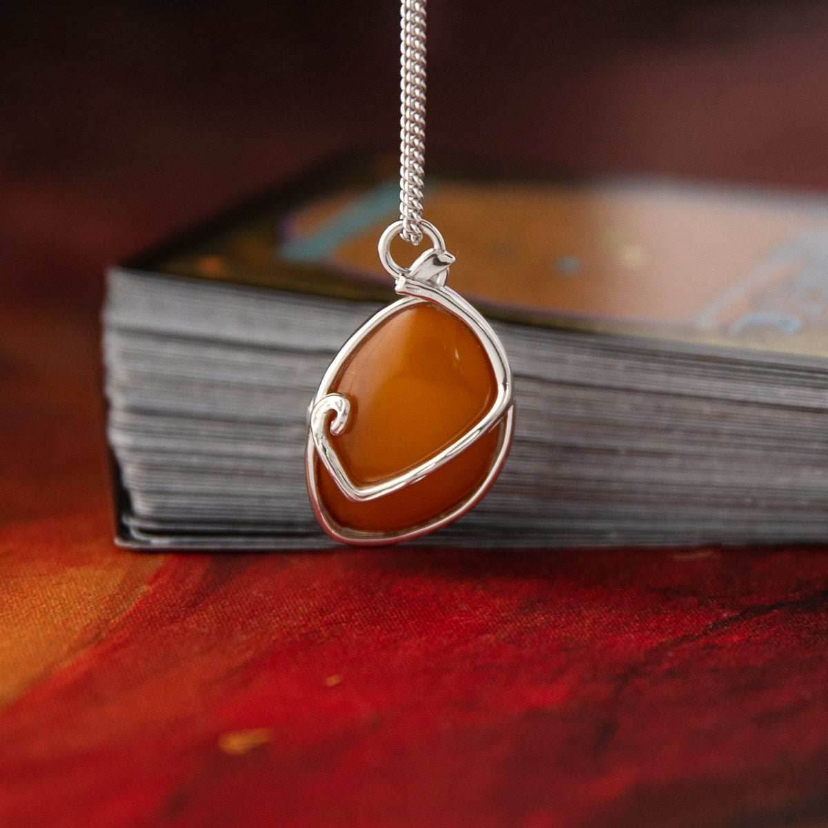 Magic: The Gathering X RockLove Mox Amber Necklace - 