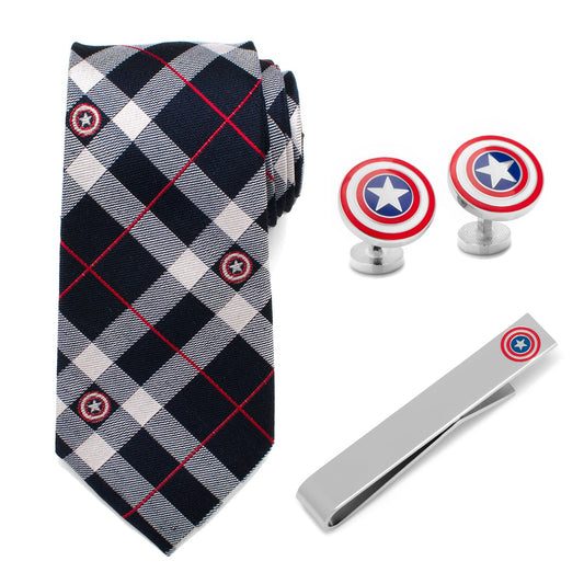 Marvel Captain America Favorites Necktie Gift Set