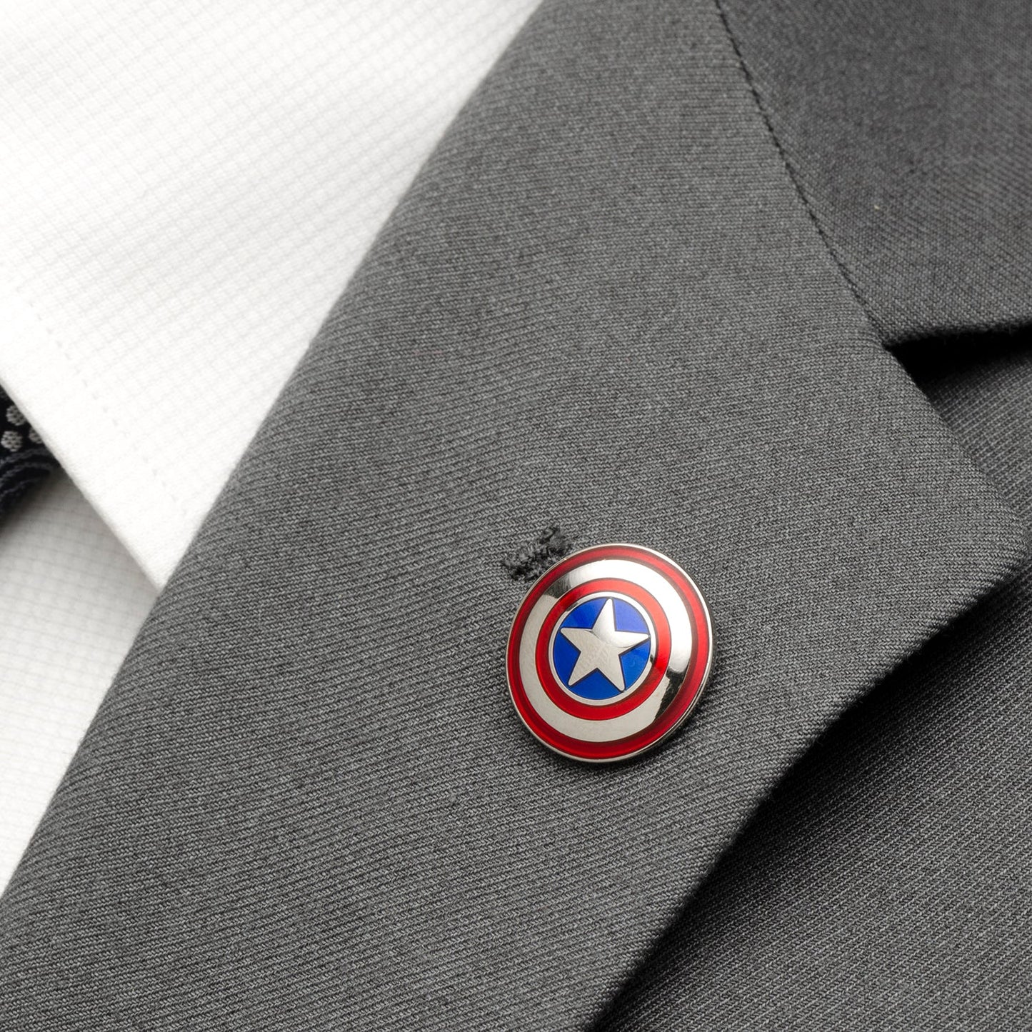 Marvel Captain America Navy Argyle Stripe Gift Set