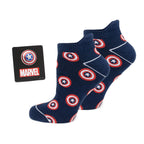 Marvel Captain America Navy Ankle Sock Gift Set