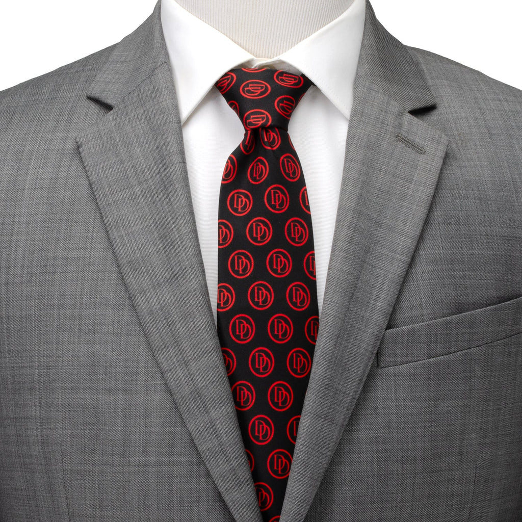 Marvel Daredevil Men’s Black Tie