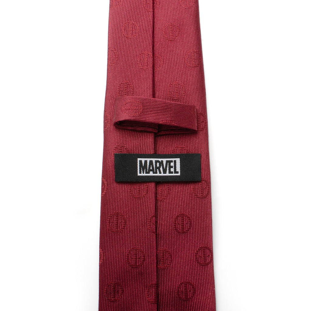 Marvel Deadpool Maroon Men's Tie