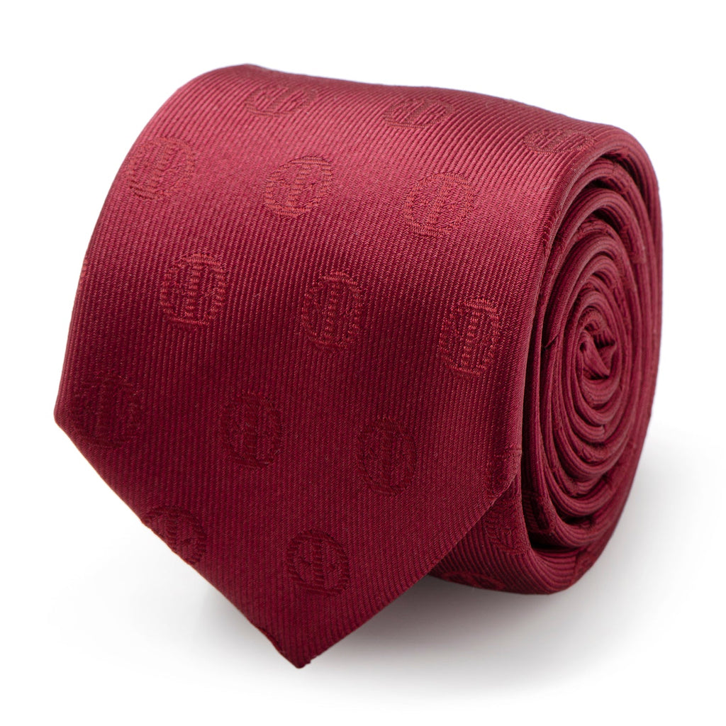 Marvel Deadpool Maroon Men's Tie
