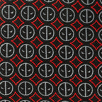 Marvel Deadpool Men's Black Tie