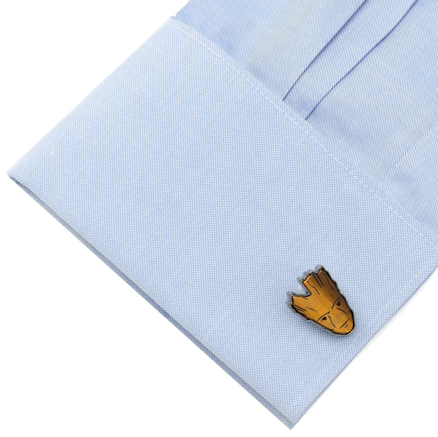 Marvel Guardians of the Galaxy Groot Tigers Eye Cufflinks