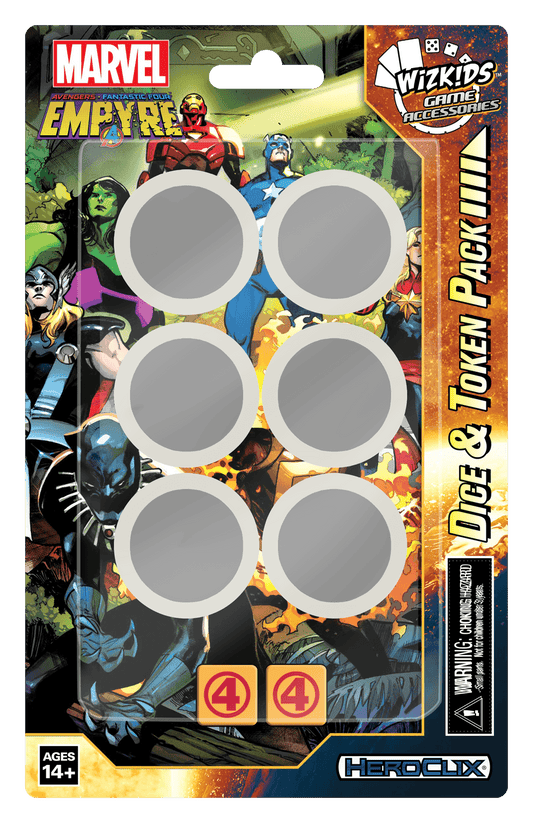 HeroClix: Avengers/Fantastic Four - Empyre - Dice and Token Pack - 