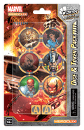 HeroClix: Avengers - Forever - Ghost Rider Dice and Token Pack - 