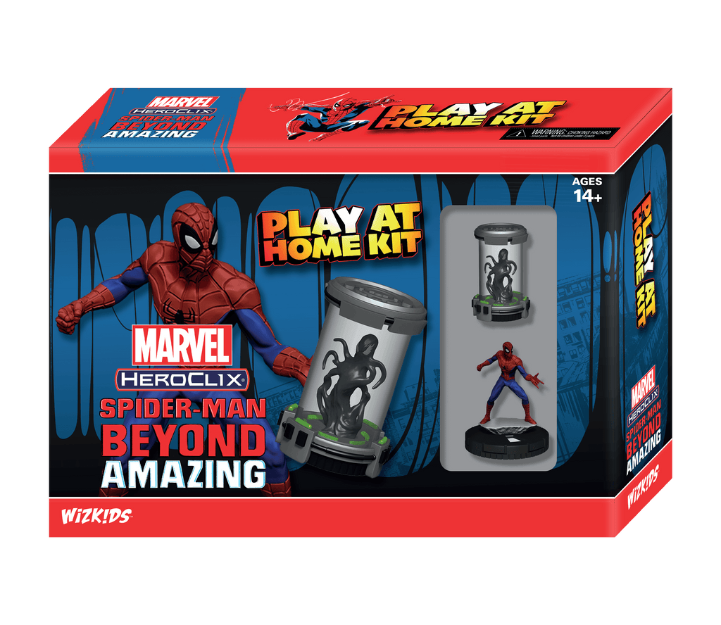 HeroClix: Marvel - Spider-Man Beyond Amazing - Play at Home Kit - Peter Parker - 