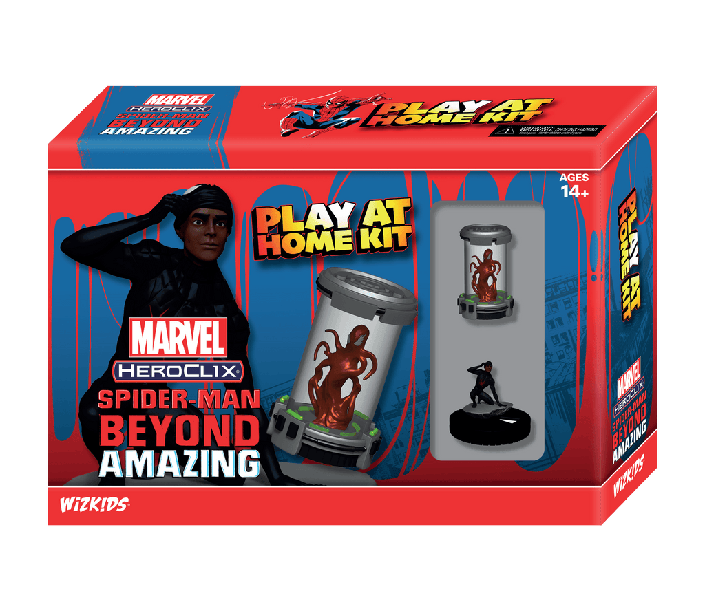 HeroClix: Marvel - Spider-Man Beyond Amazing - Play at Home Kit - Miles Morales - 
