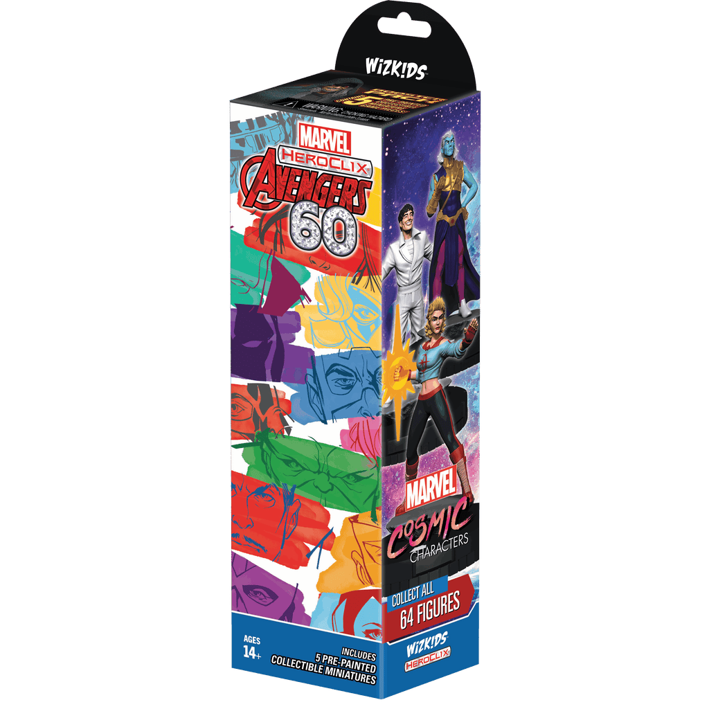 HeroClix: Avengers 60th Anniversary Booster - 