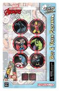 HeroClix: Avengers 60th Anniversary Dice and Token Pack - 