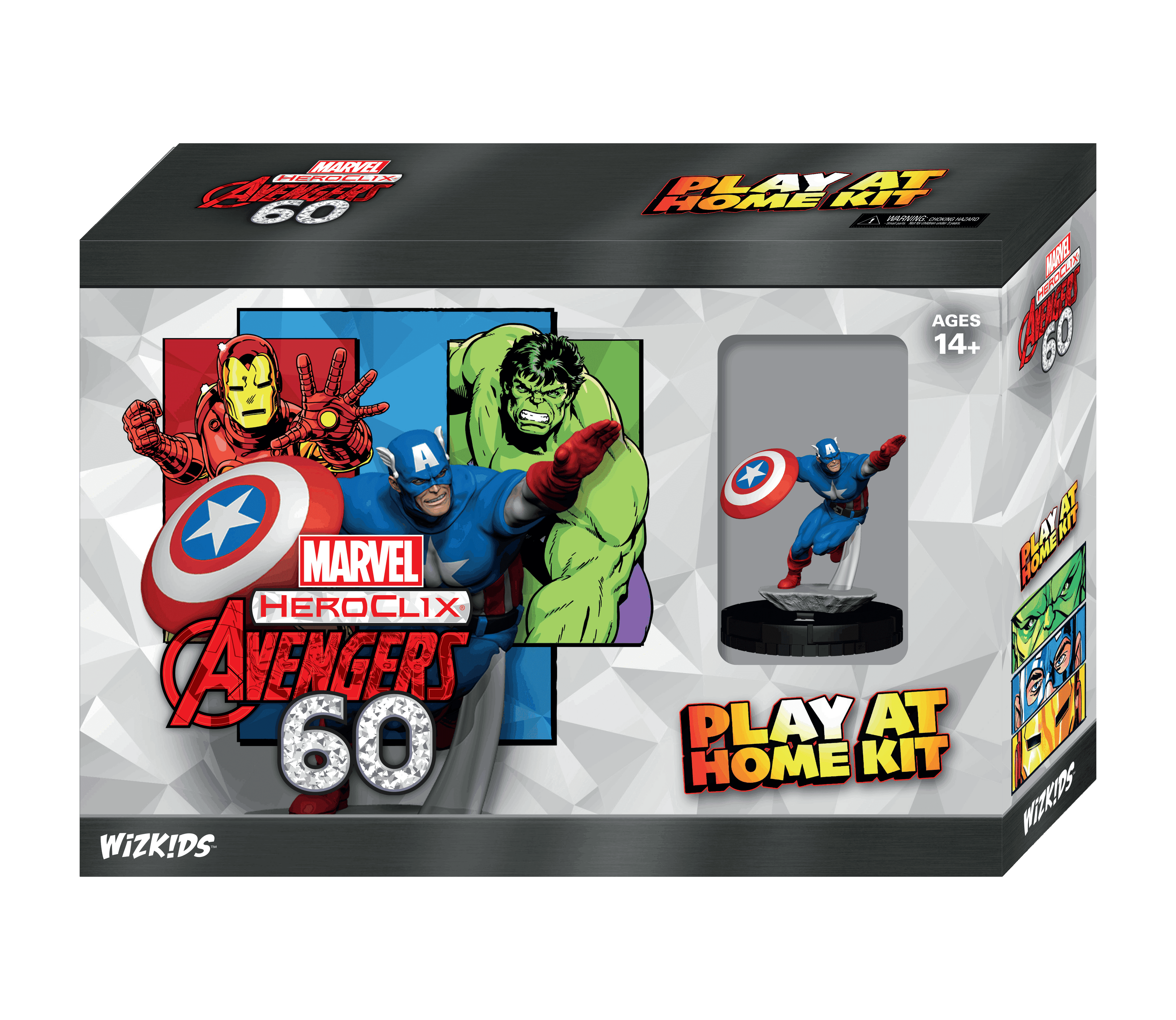 HeroClix: Avengers 60th Anniversary Play at Home Kit - Captain America - 