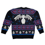 Marvel Venom Symbol Offcially Licesned Adult Holiday Ugly Christmas Sweater - S