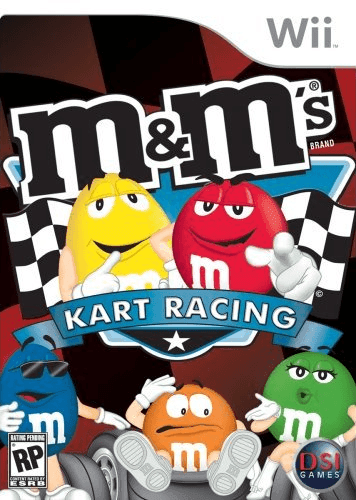 M&M's Kart Racing (Wii) - Game Manual Only