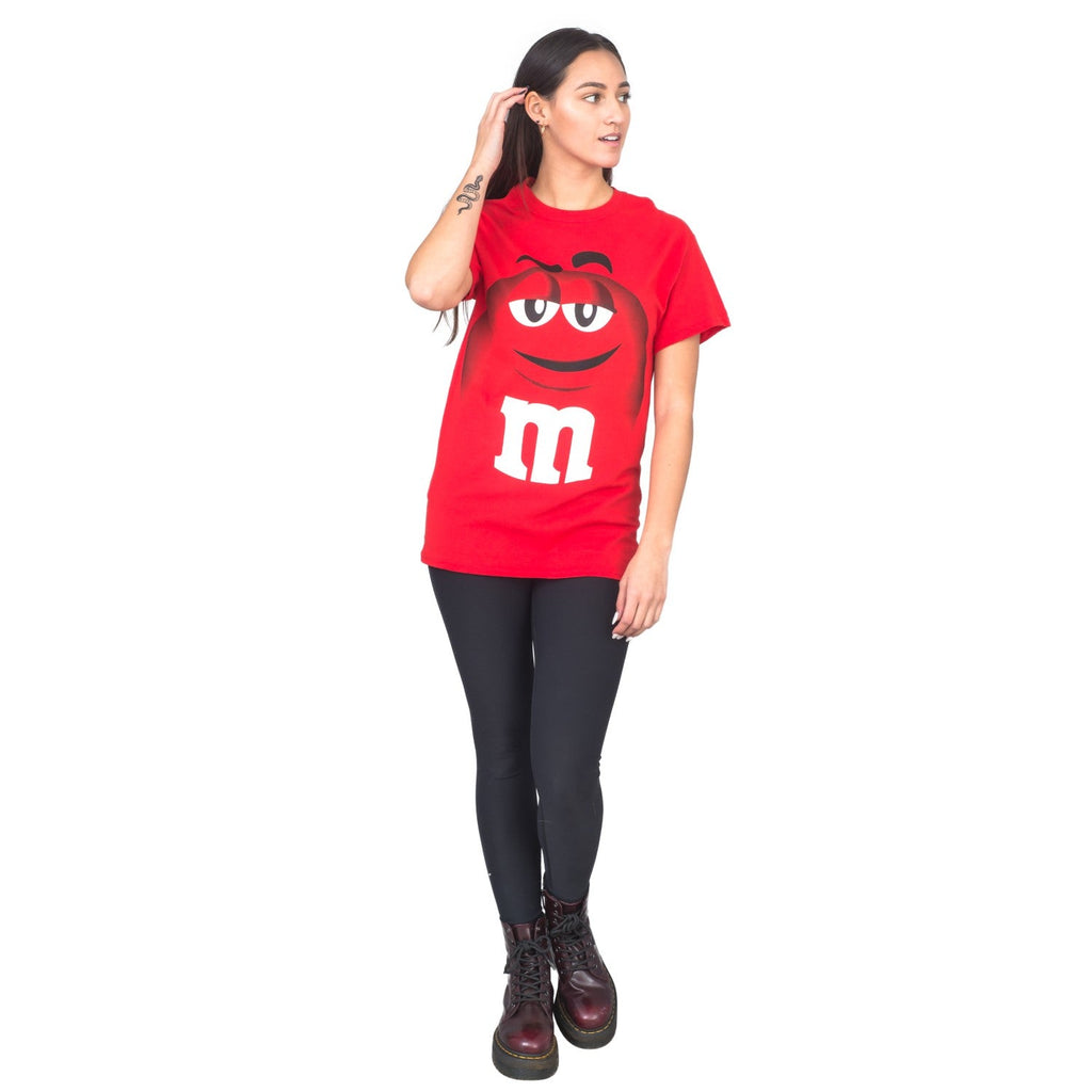 M&M's Candy Silly Character Face Adult T-Shirt