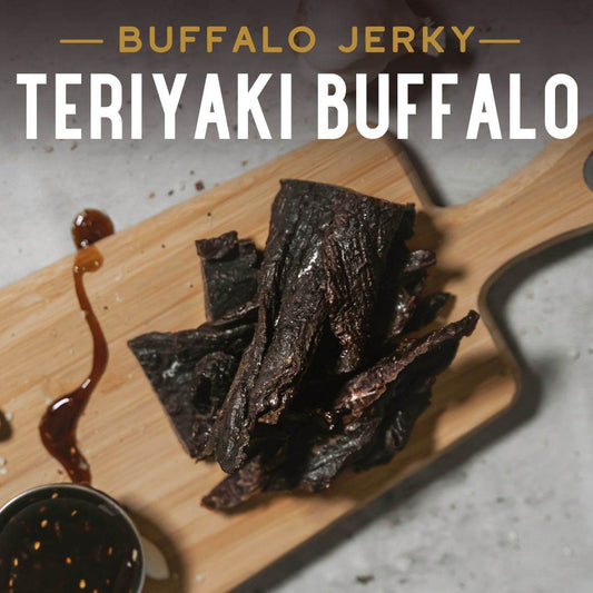 Teriyaki Buffalo Jerky - 1/4 lb (4 oz)