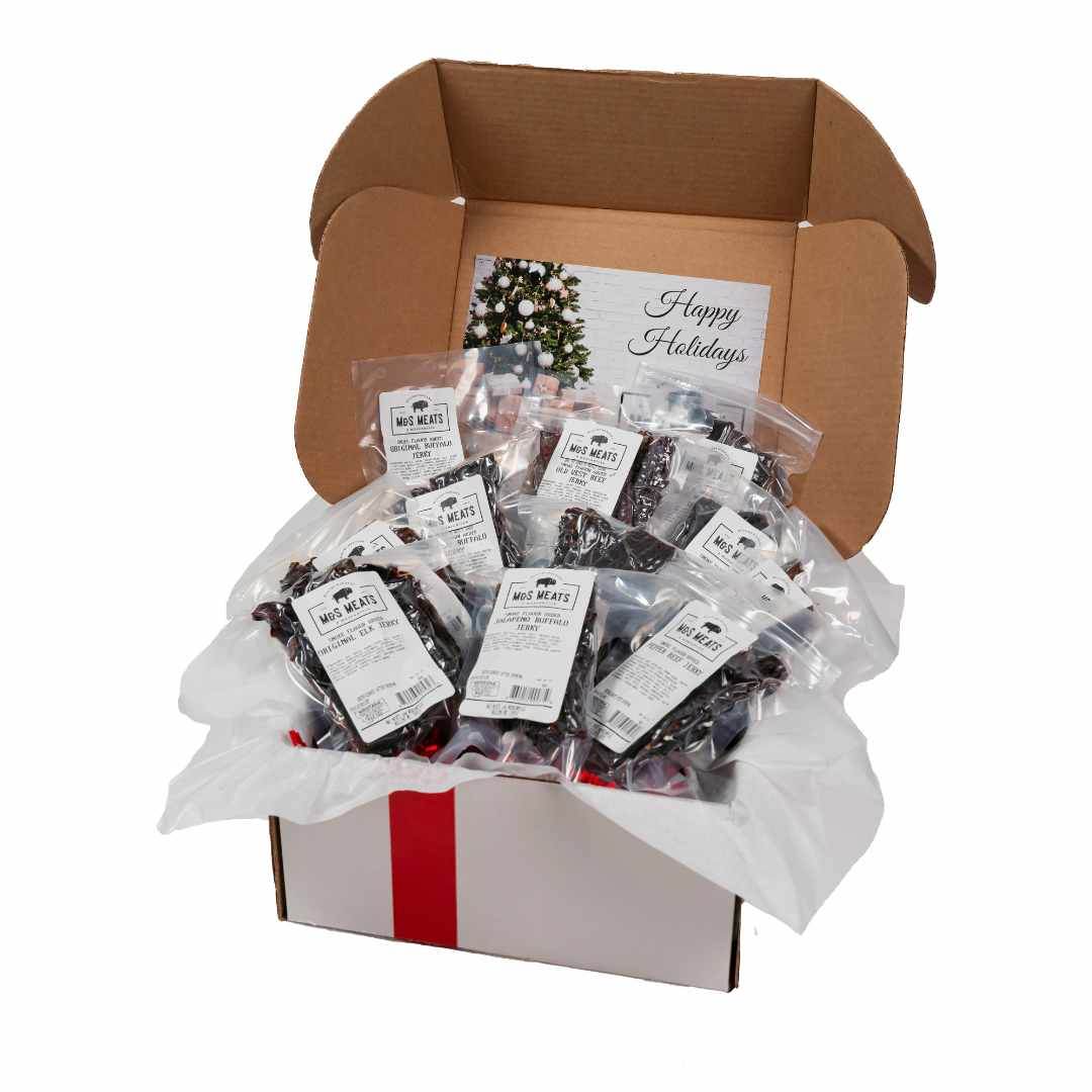 Gift Box:The Jerky Sampler - You Deserve It All! - 