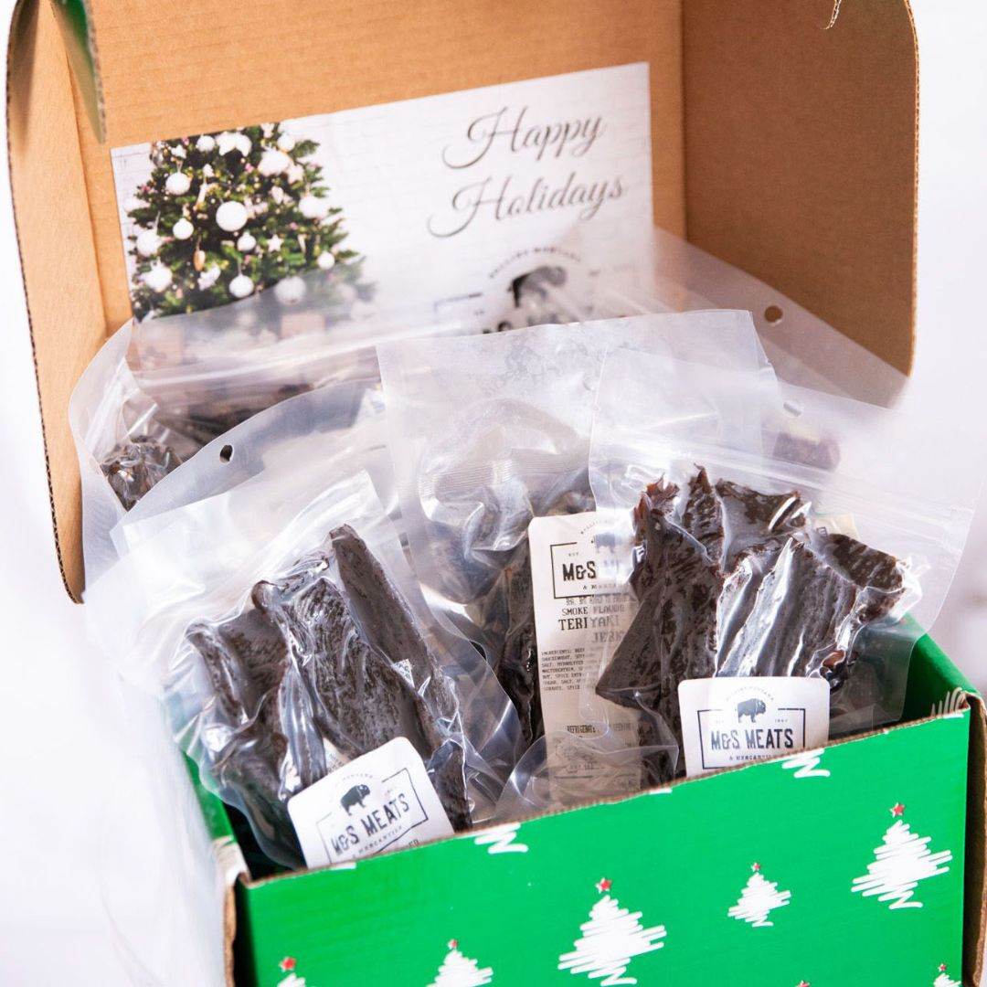 Gift Box:The Jerky Sampler - You Deserve It All! - 