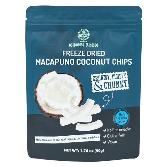 Freeze-Dried Macapuno Coconut Chips