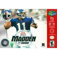 Madden 2002 - Nintendo 64 (LOOSE)