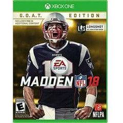 Madden NFL 18 GOAT Edition - Xbox One