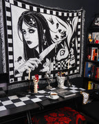 Madness Reigns Woven Blanket - 